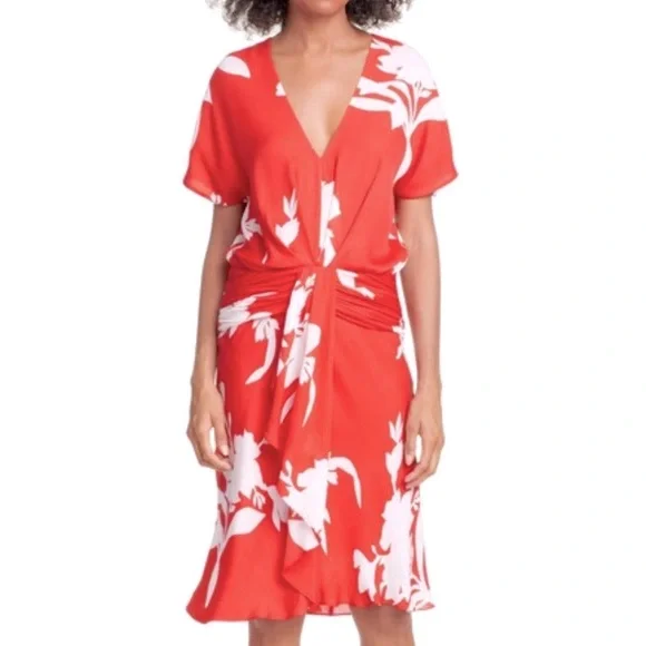 Joie Dresses Joie Ashleena Silk Midi Dress Poshmark